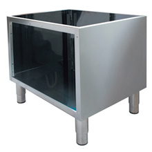 Soubassement ouvert en acier inox aisi 304 