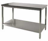 Table inox centrale 1000 x 700 mm
