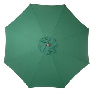 photo 4 parasol rond bolero vert 3m