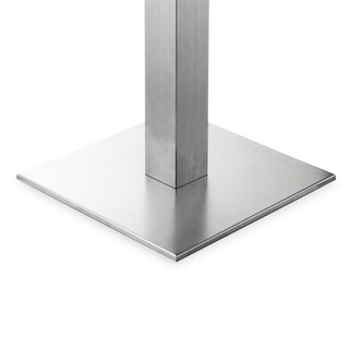 photo 3 pied de table carré inox bolero