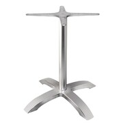 Photo 1 matériel référence GG660: Pied de table 4 branches Bolero aluminium brossé