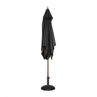 photo 4 parasol carré bolero 2,5m noir