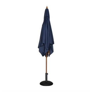 photo 4 parasol carré bolero 2,5m bleu marine