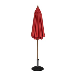 photo 2 parasol rond bolero 2,5m rouge