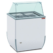 Photo 1 matériel référence BRIOICE-R2: Comptoir présentoir pour crème glacée, 170 litres
