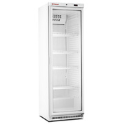 Photo 1 matériel référence PFV402-R6G: Armoire frigorifique, porte vitrée, ventilée, 400 Lit. blanc