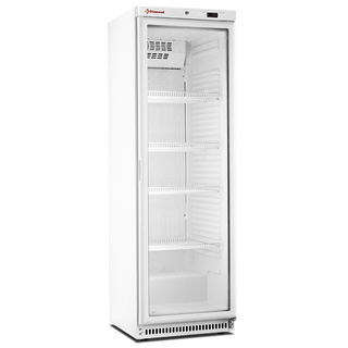 photo 1 armoire frigorifique, porte vitrée, ventilée, 400 lit. blanc