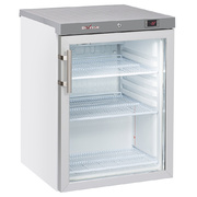 Photo 1 matériel référence WR-PG21-LG: Frigo ventilé, porte vitrée, 200 Litres - blanc