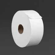 Photo 1 matériel référence DL919: Rouleaux papier toilette Jantex Jumbo  x6 