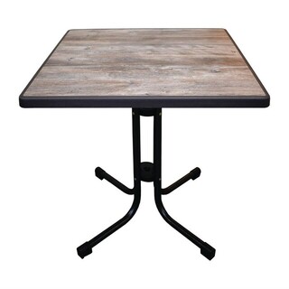 photo 1 table de patio pliante limburg vintage 70 x 70 cm