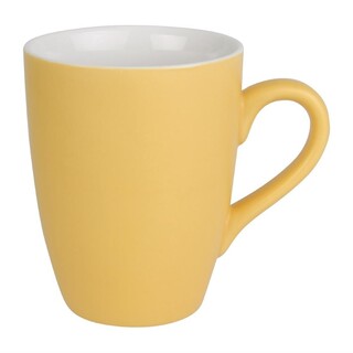 photo 1 mug pastel mat en porcelaine olympia jaune 320ml