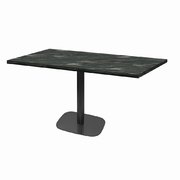 Photo 1 matériel référence RNDN11070ME2263Z: Tables rectangulaires 110 x 70cm pied noir - calypso - Lot de 2 tables
