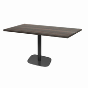 Photo 1 matériel référence RNDN11070ME2636E: Tables rectangulaires 110 x 70cm pied noir - hipster bronze - Lot de 2 tables