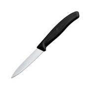 Photo 1 matériel référence CX742: Couteau doffice pointu victorinox 8cm noir