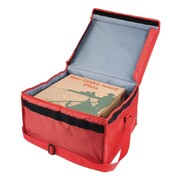 Photo 1 matériel référence S483: Grand sac de livraison pizza isotherme en nylon Vogue
